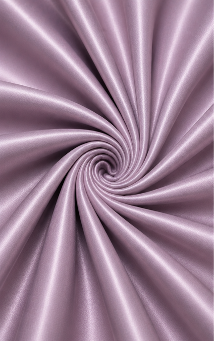 Smokey Lilac Silk Satin